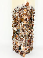 Speckles of Bloodstone Candlez