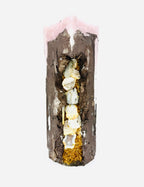 Golden Agate stone JV CANDLE