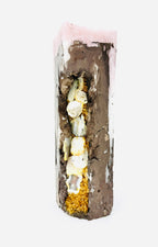 Golden Agate stone JV CANDLE