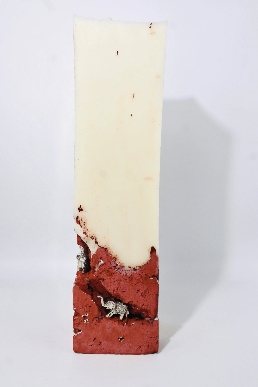 The ascending elephant square CANDLE BY JAYA VIG